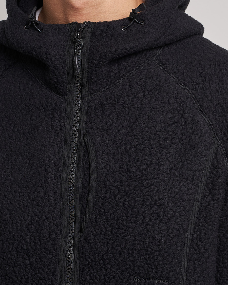 Herren | Pullover | Snow Peak | Thermal Boa Fleece Jacket Black