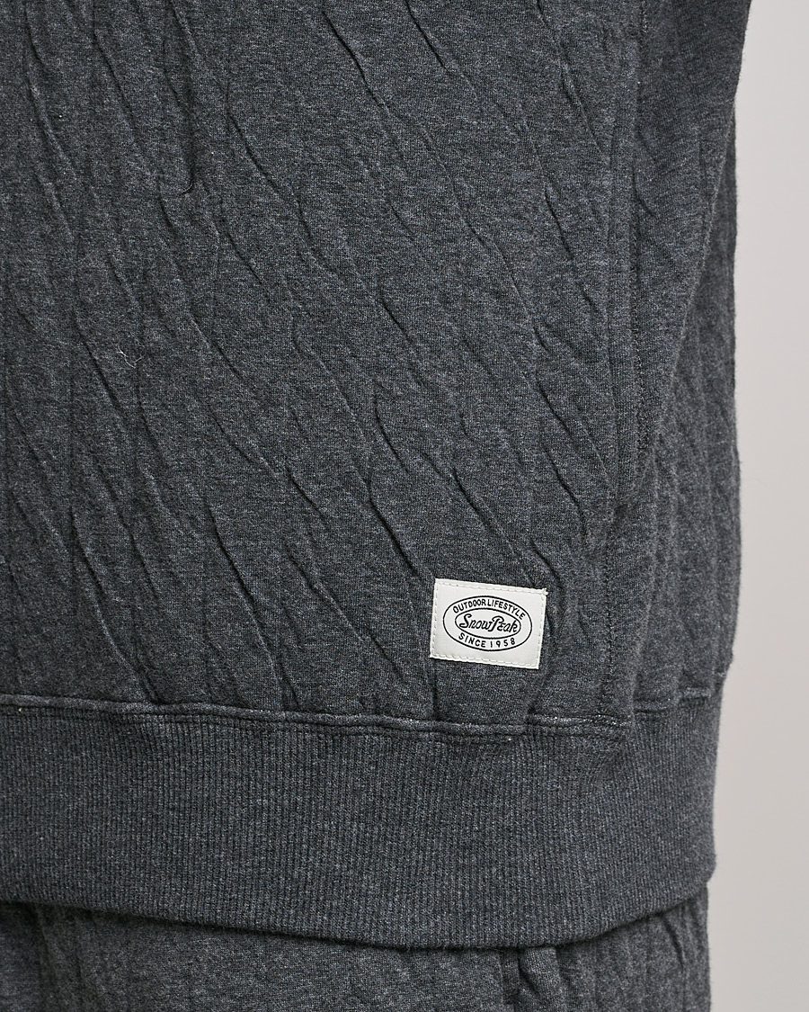 Herren | Pullover | Snow Peak | Natural Warm Stretch Pullover Medium Grey
