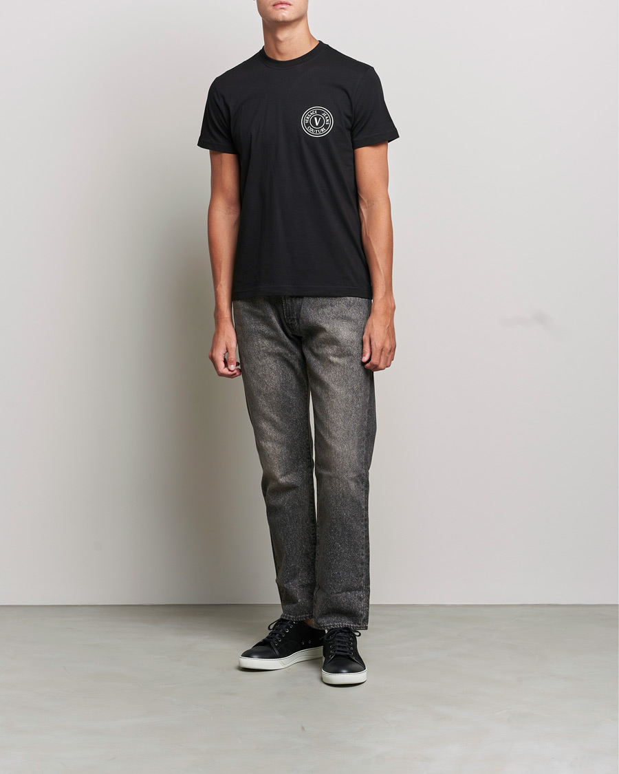 Herren | T-Shirts | Versace Jeans Couture | V Emblem T-Shirt Black