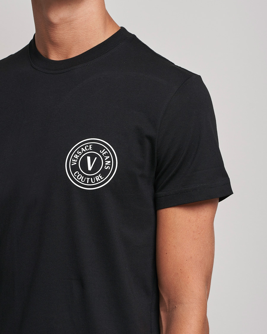 Herren | T-Shirts | Versace Jeans Couture | V Emblem T-Shirt Black