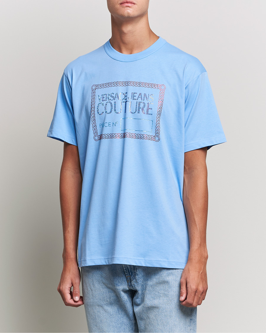 Herren | T-Shirts | Versace Jeans Couture | Piece Nr T-Shirt Sky Blue