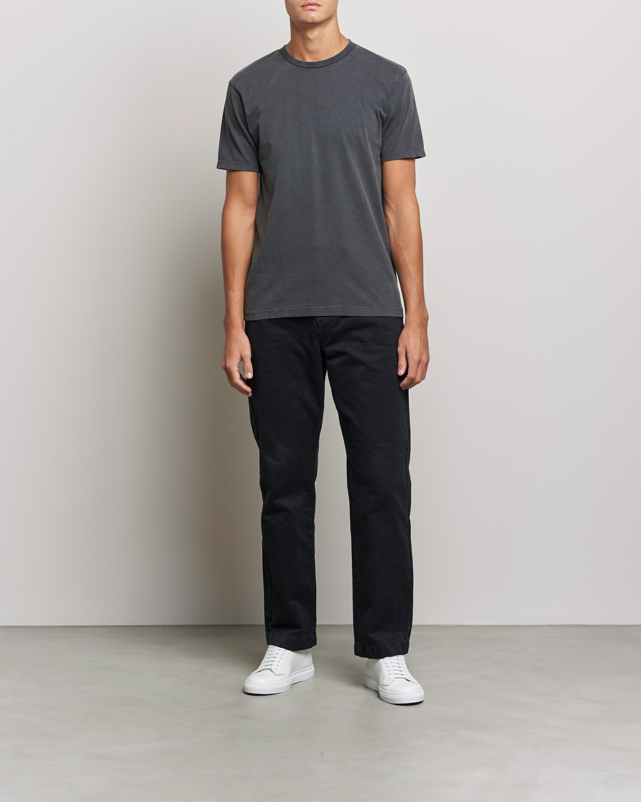 Herren | T-Shirts | Colorful Standard | Classic Organic T-Shirt Faded Black