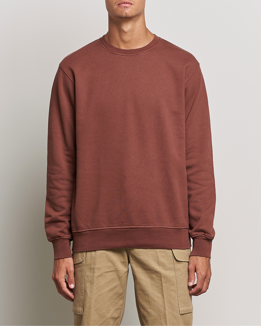 Herren | Pullover | Colorful Standard | Classic Organic Crew Neck Sweat Cinnamon Brown