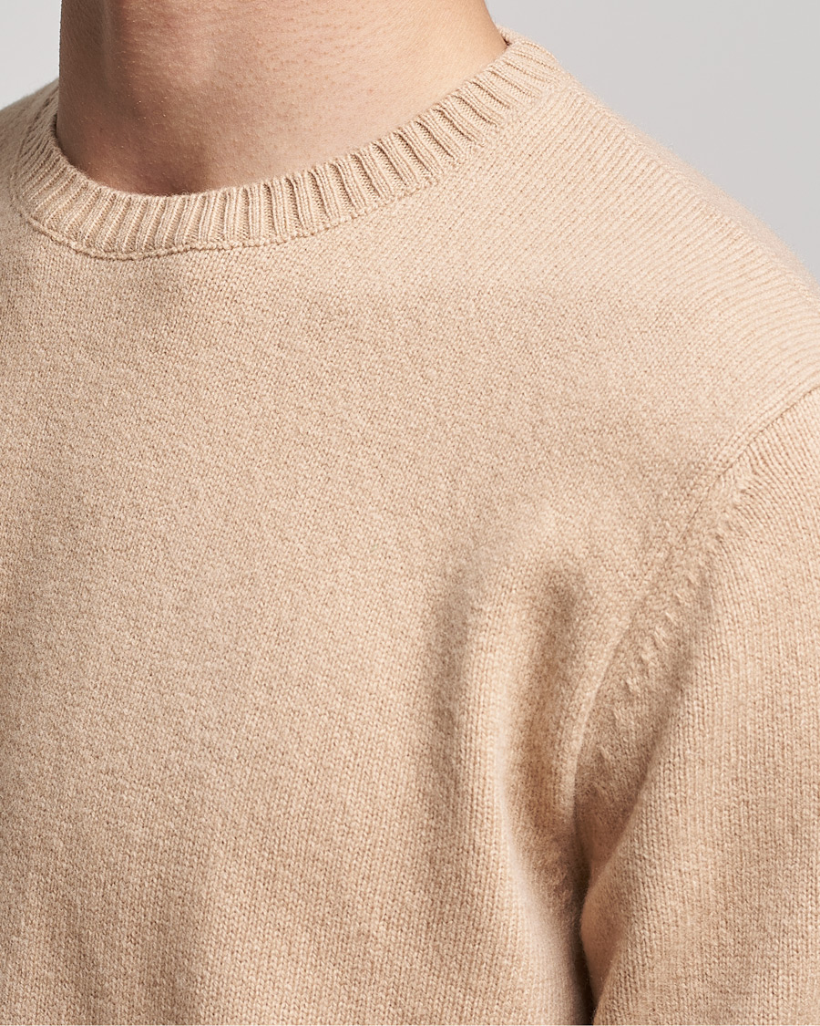Herren | Pullover | Colorful Standard | Classic Merino Wool Crew Neck Honey Beige