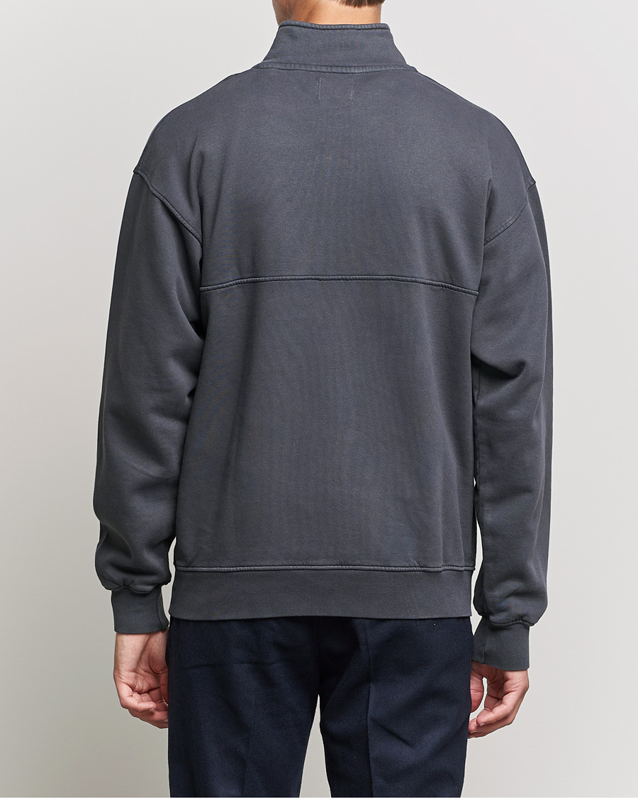 Herren | Pullover | Colorful Standard | Classic Organic Half-Zip Lava Grey