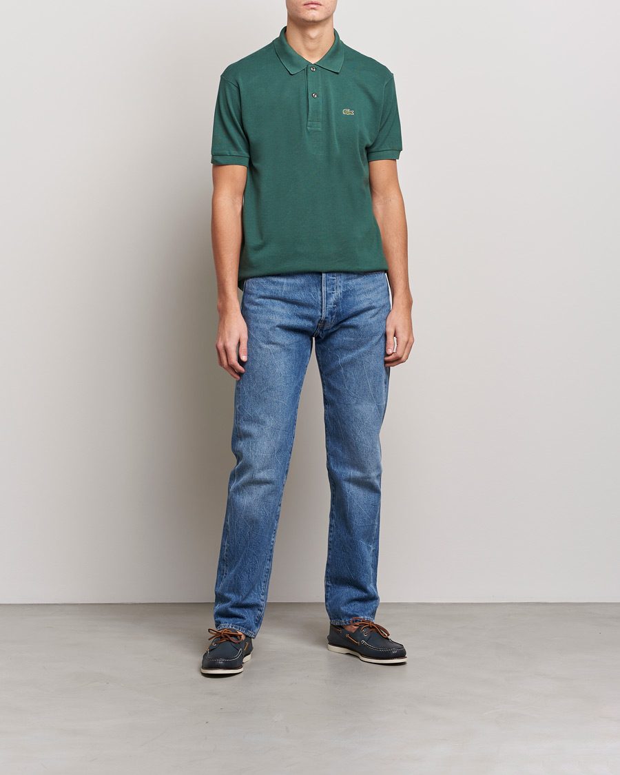 Herren | Poloshirts | Lacoste | Original Polo Piké Garden Green