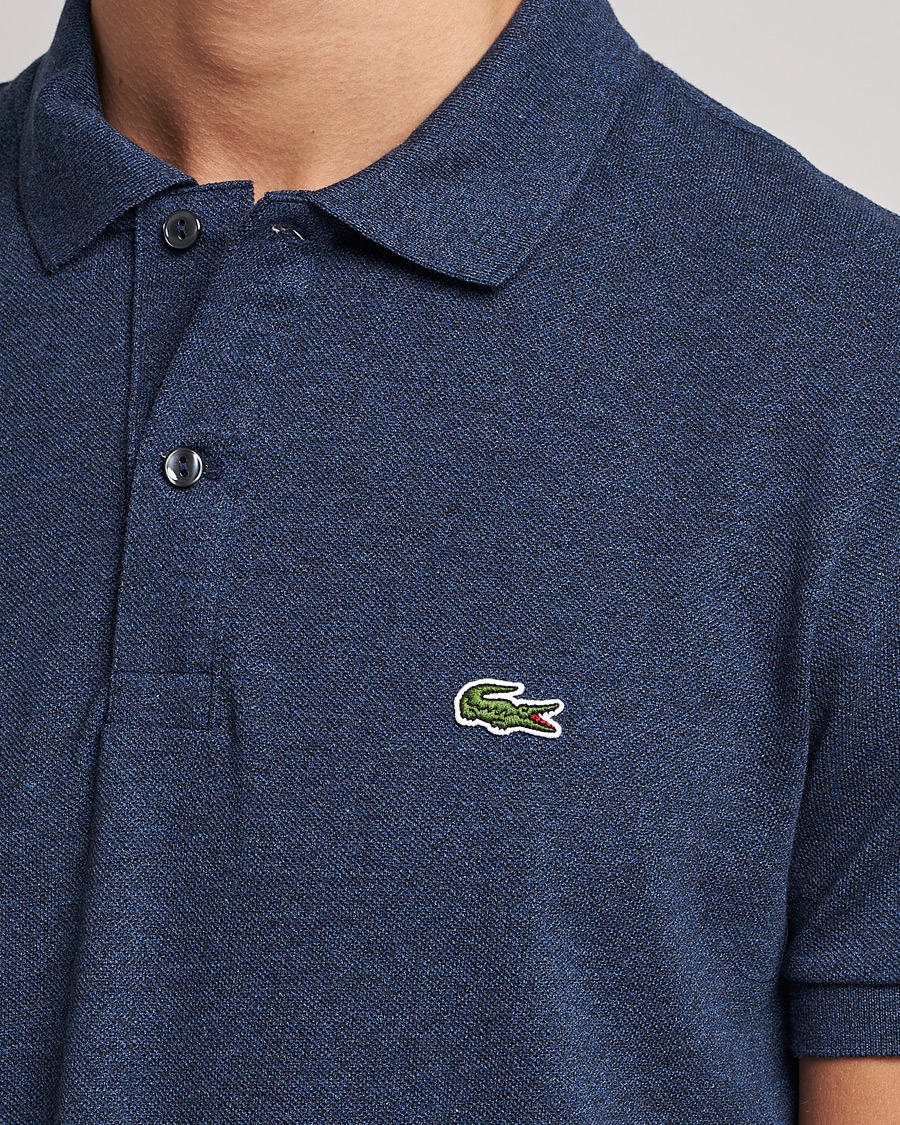 Herren | Poloshirts | Lacoste | Slim Fit Polo Piké Dark Indigo Blue