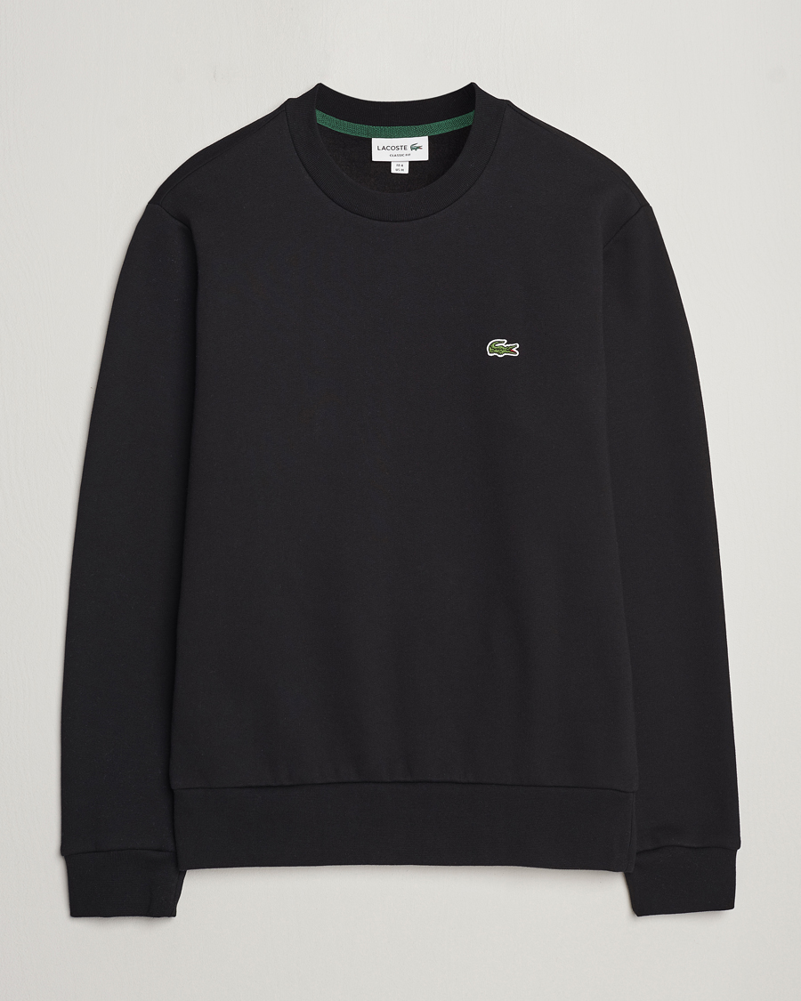 Herren | Pullover | Lacoste | Crew Neck Sweatshirt Black