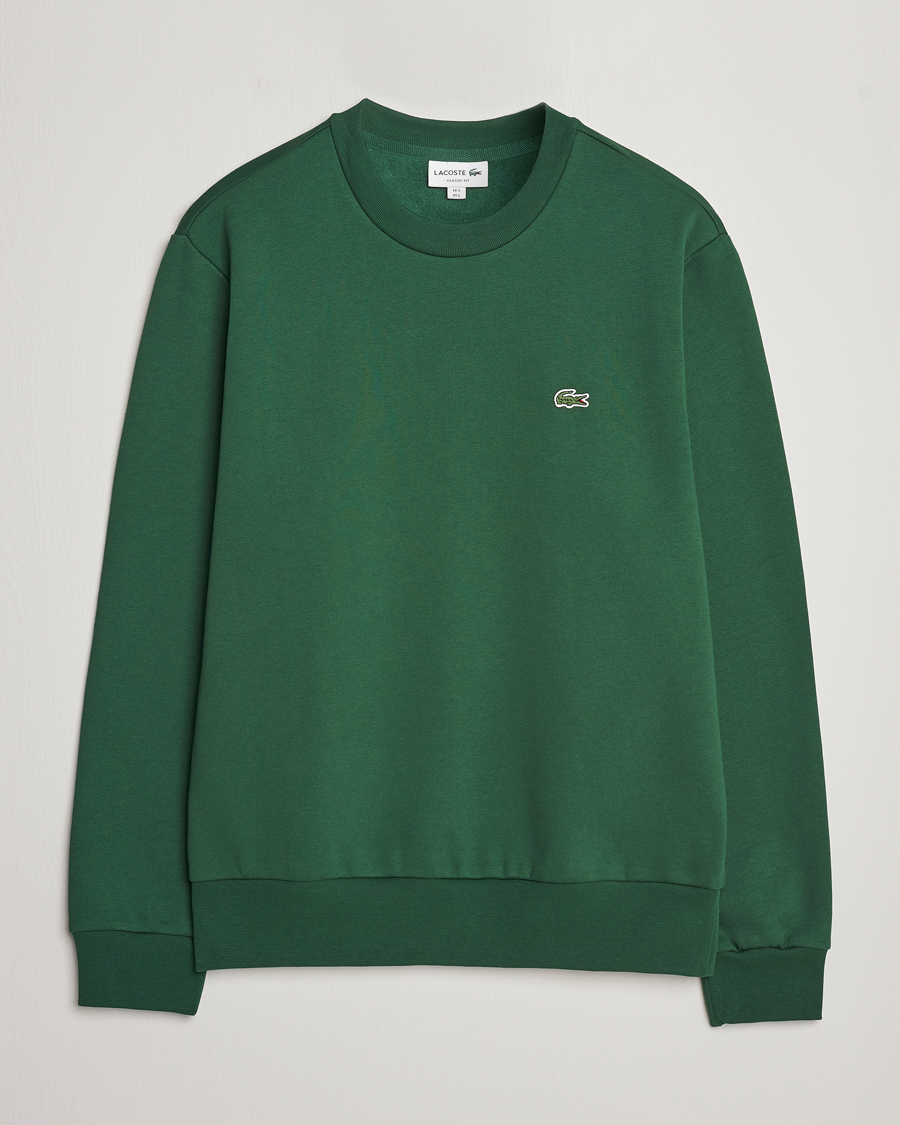 Lacoste Crew Neck Sweatshirt Green bei Care of Carl