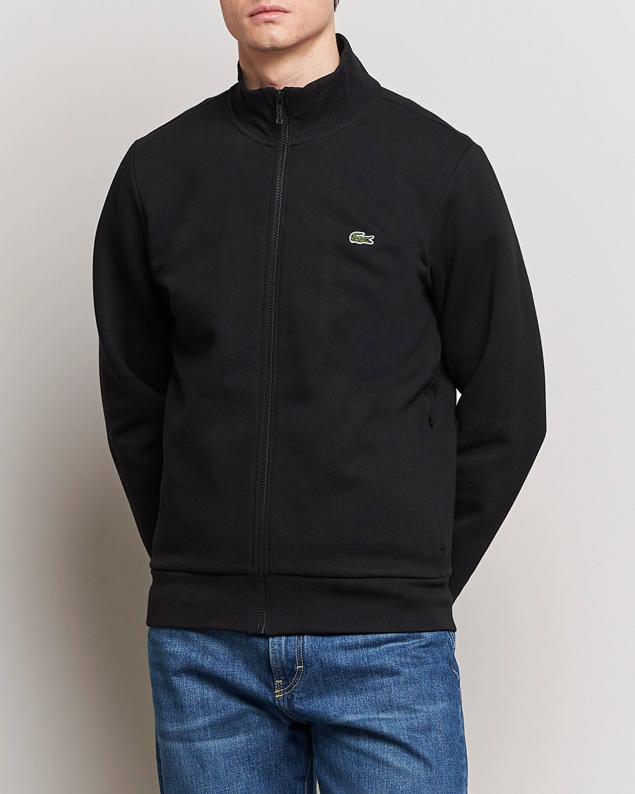 Herren | Pullover | Lacoste | Full Zip Sweater Black