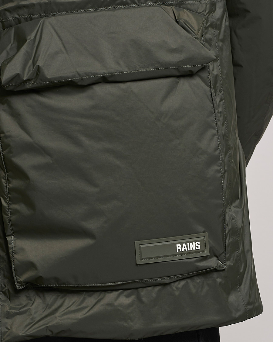 Herren | Jacken | RAINS | Alpine Nylon Parka Green