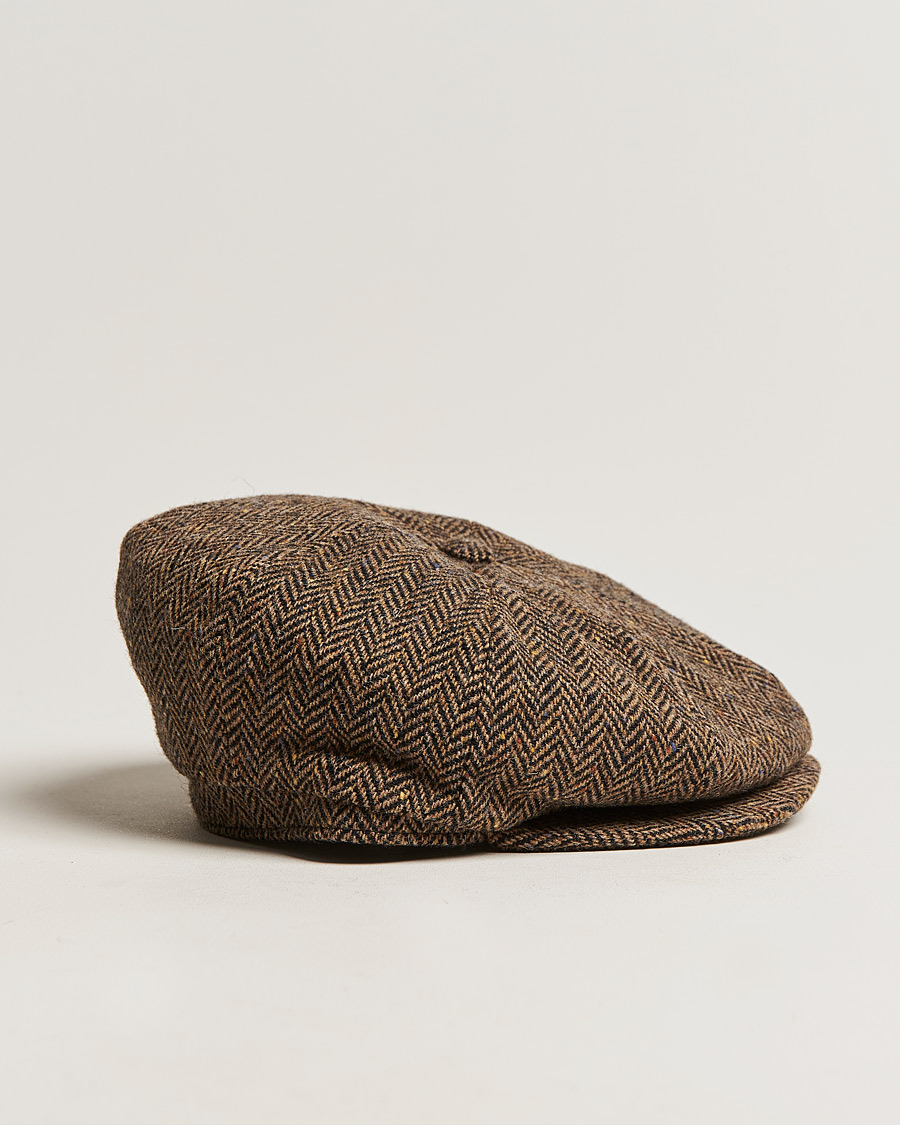 Herren | Lock & Co Hatters Tremelo Wool Cap Black Beige | Lock & Co Hatters | Tremelo Wool Cap Black Beige