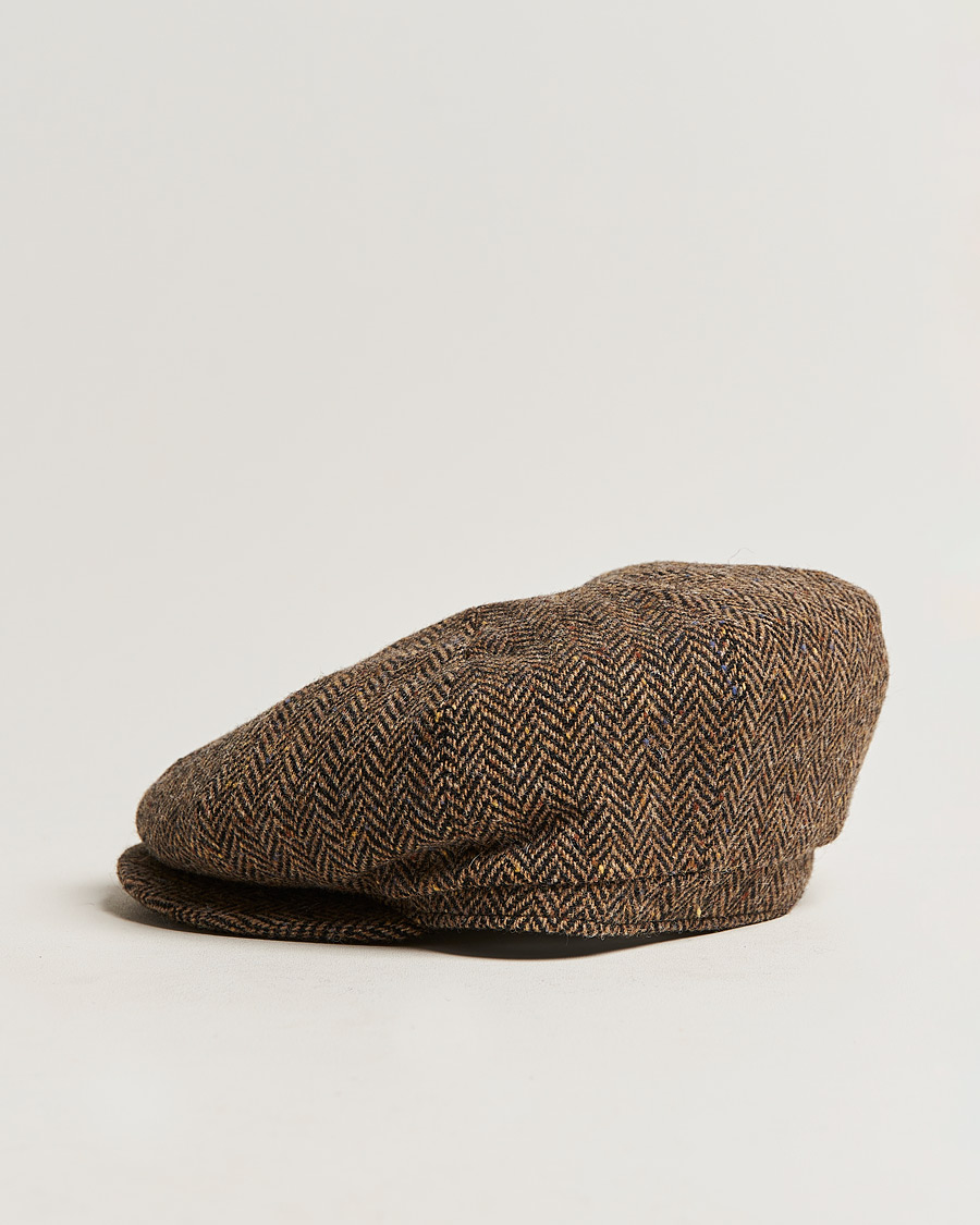 Herren | Lock & Co Hatters Tremelo Wool Cap Black Beige | Lock & Co Hatters | Tremelo Wool Cap Black Beige
