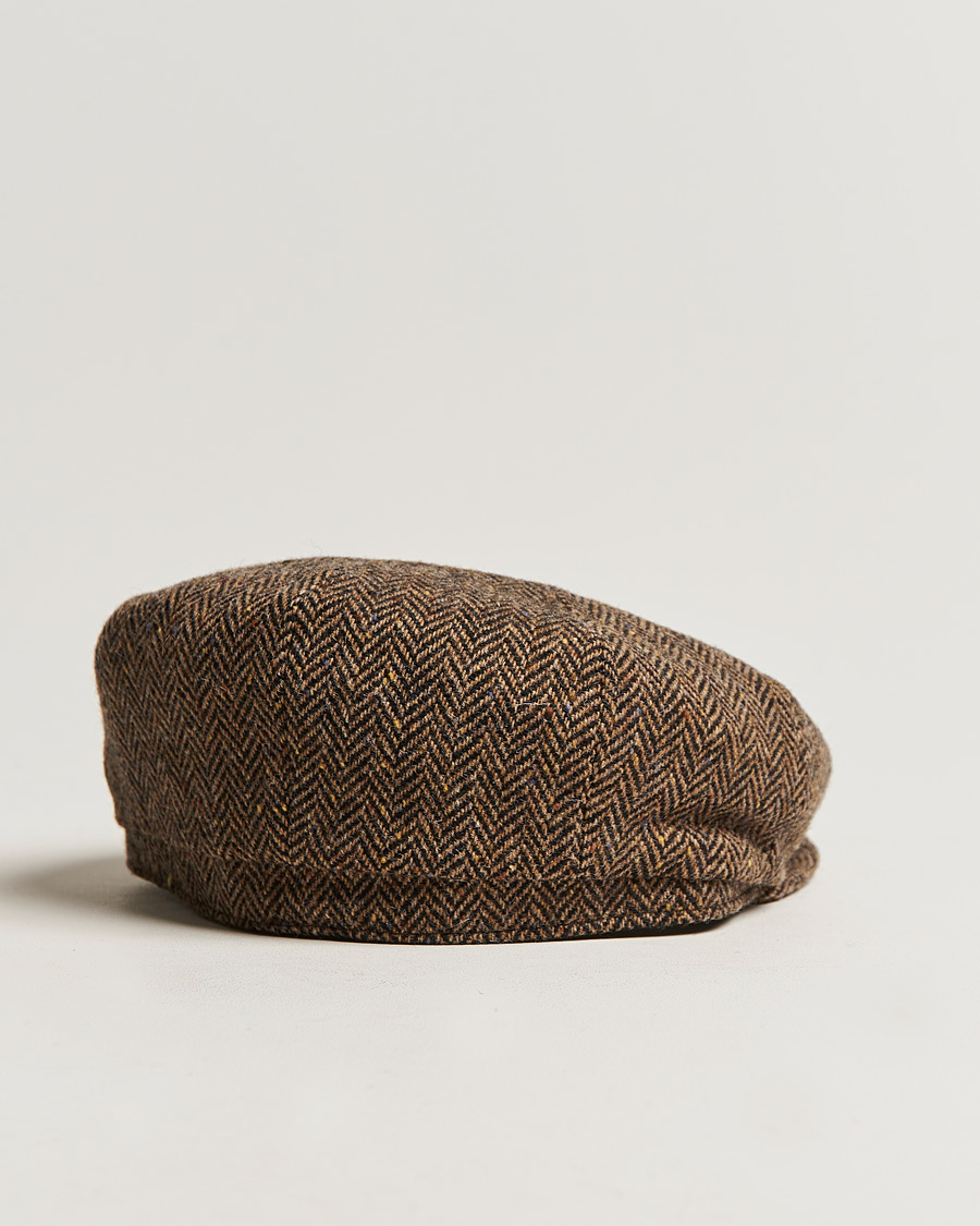 Herren | Lock & Co Hatters Tremelo Wool Cap Black Beige | Lock & Co Hatters | Tremelo Wool Cap Black Beige