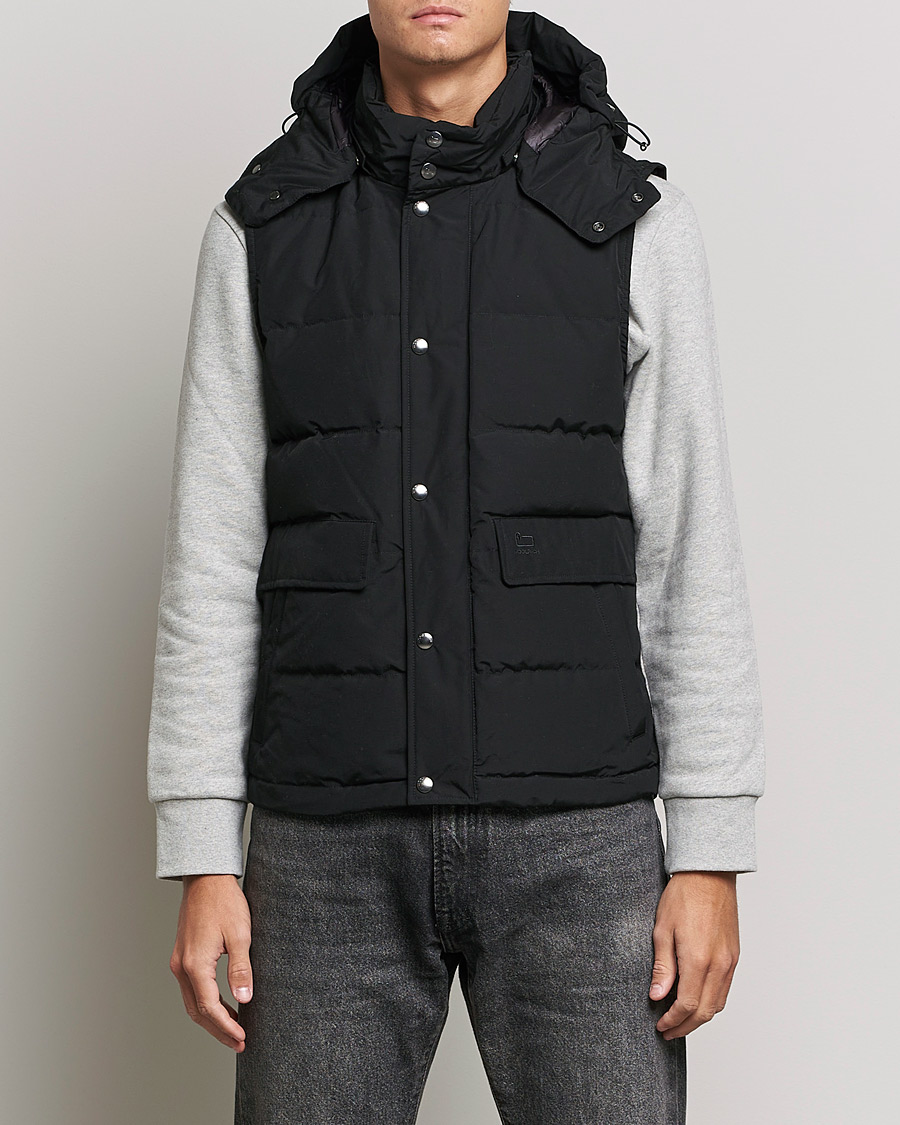 Herren | Jacken | Woolrich | Aleutian Detachable Hooded Vest Black