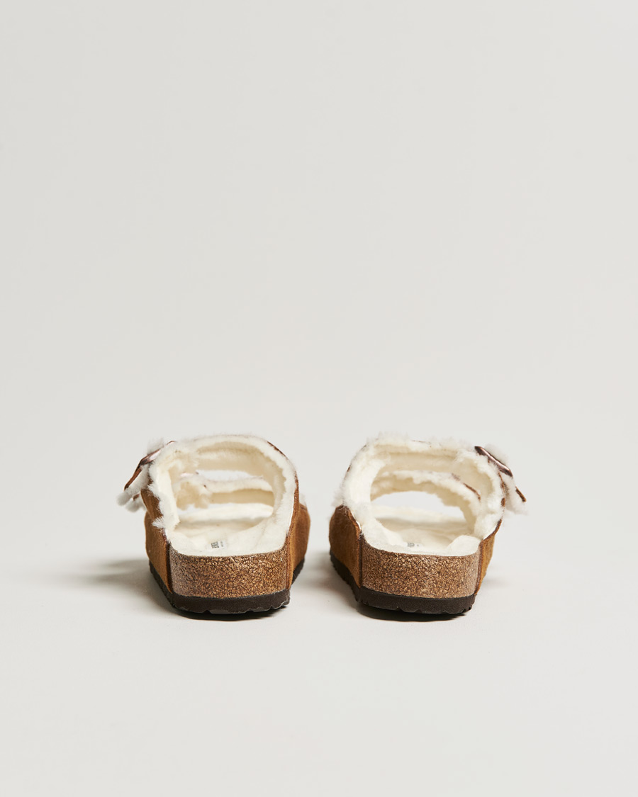 Herren | BIRKENSTOCK Arizona Classic Footbed Shearling Mink Suede | BIRKENSTOCK | Arizona Classic Footbed Shearling Mink Suede