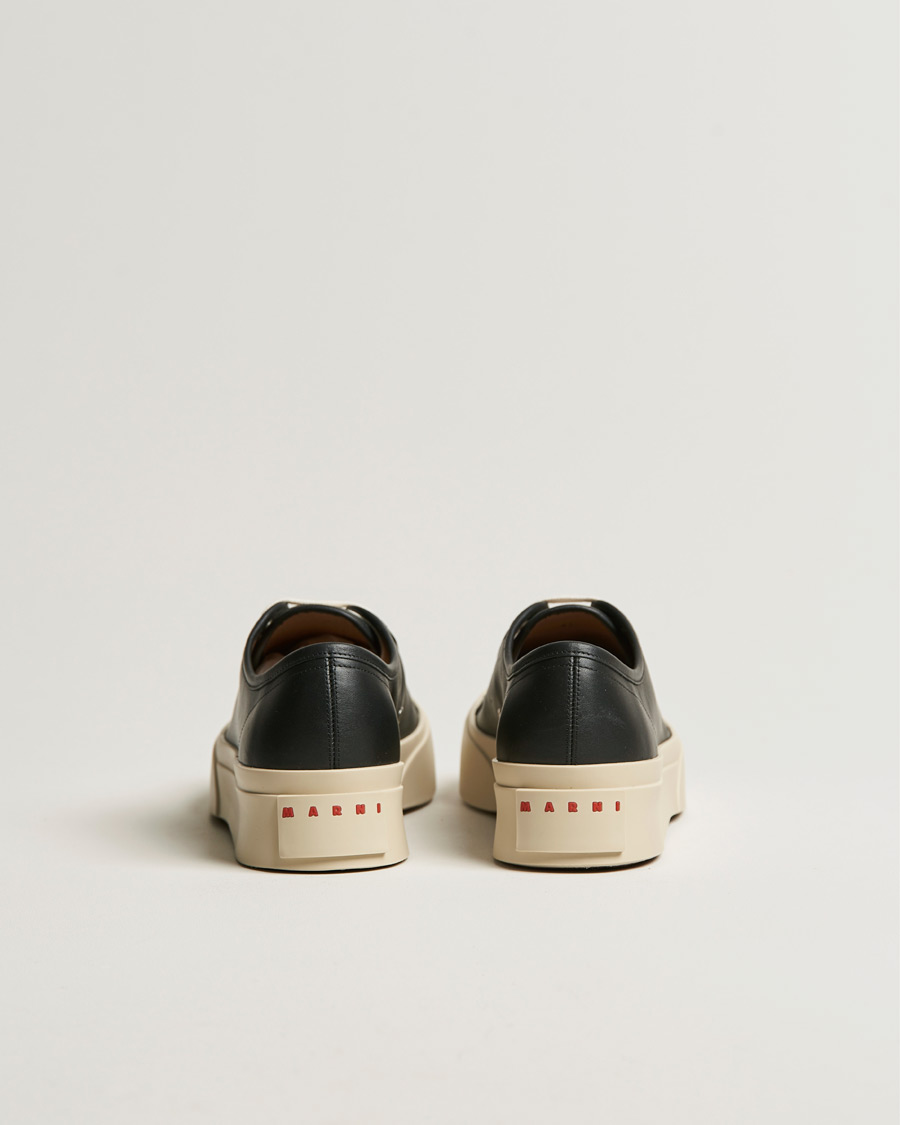 Herren | Marni Pablo Leather Sneaker Black Calf | Marni | Pablo Leather Sneaker Black Calf