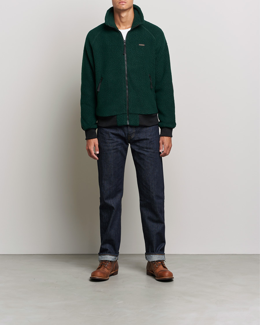 Herren | Pullover | Filson | Sherpa Fleece Jacket Fir