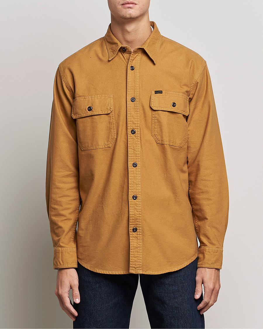 Herren | Hemden | Filson | Field Flannel Shirt Nubuck Tan