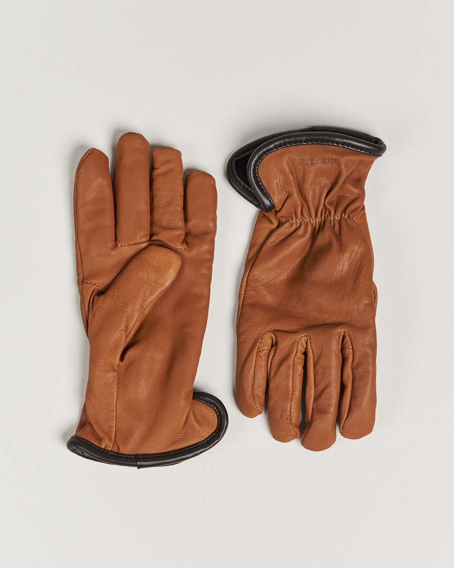 Herren | Filson Original Lined Goatskin Gloves Saddle Brown | Filson | Original Lined Goatskin Gloves Saddle Brown