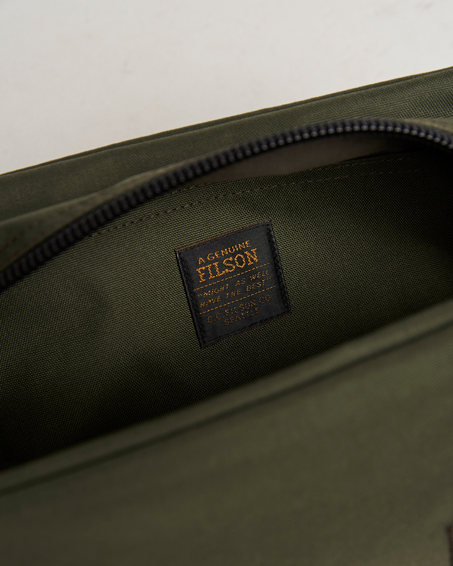 Herren | Filson Cordura Nylon Travel Pack Otter Green | Filson | Cordura Nylon Travel Pack Otter Green