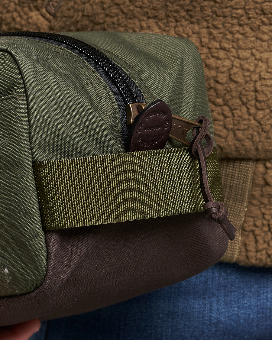 Herren | Filson Cordura Nylon Travel Pack Otter Green | Filson | Cordura Nylon Travel Pack Otter Green