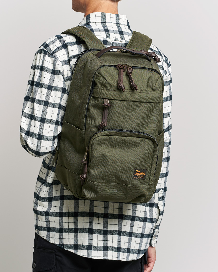 Herr | Väskor | Filson | Dryden Cordura Nylon Backpack Otter Green