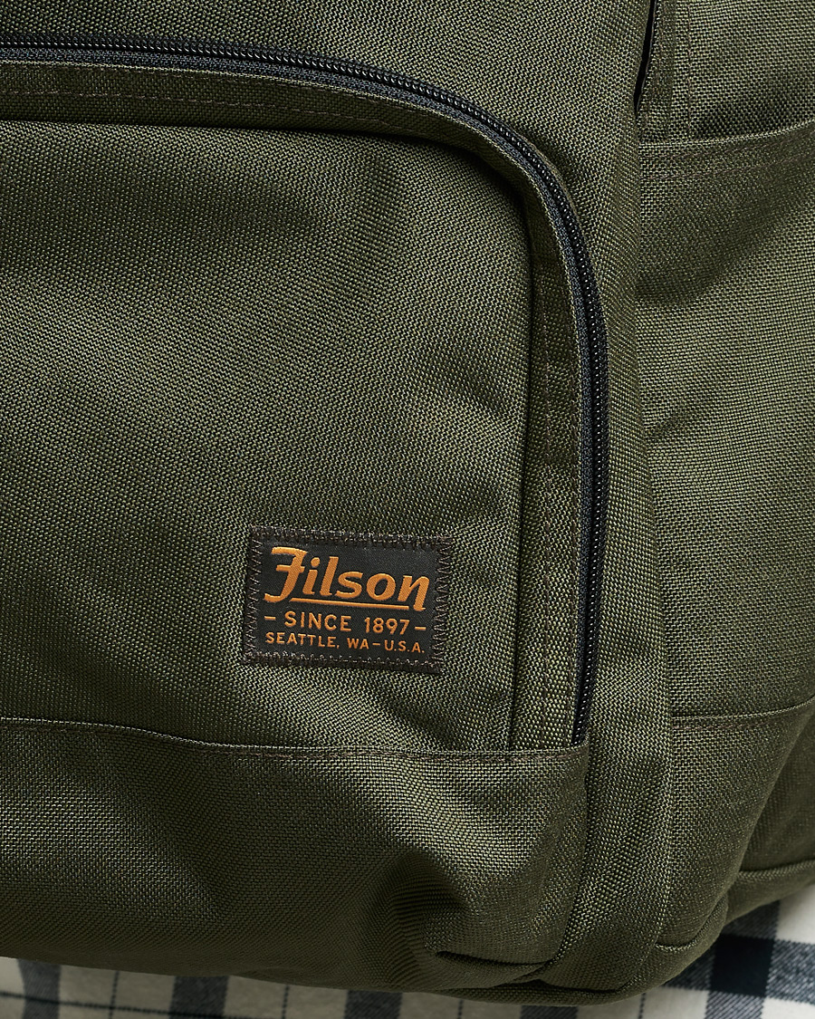 Herren | Filson Dryden Cordura Nylon Backpack Otter Green | Filson | Dryden Cordura Nylon Backpack Otter Green