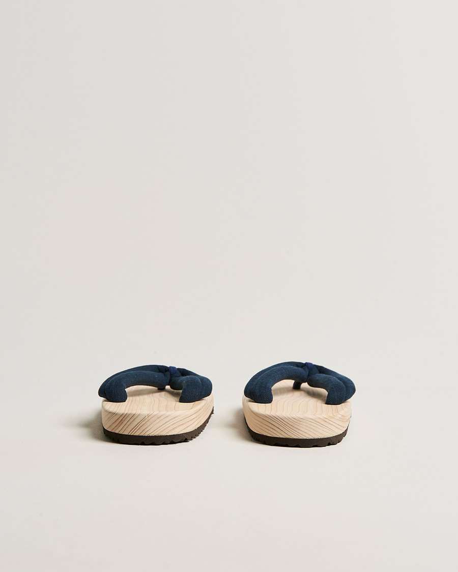 Herren | Sandalen & Pantoletten | Beams Japan | Wooden Geta Sandals Navy