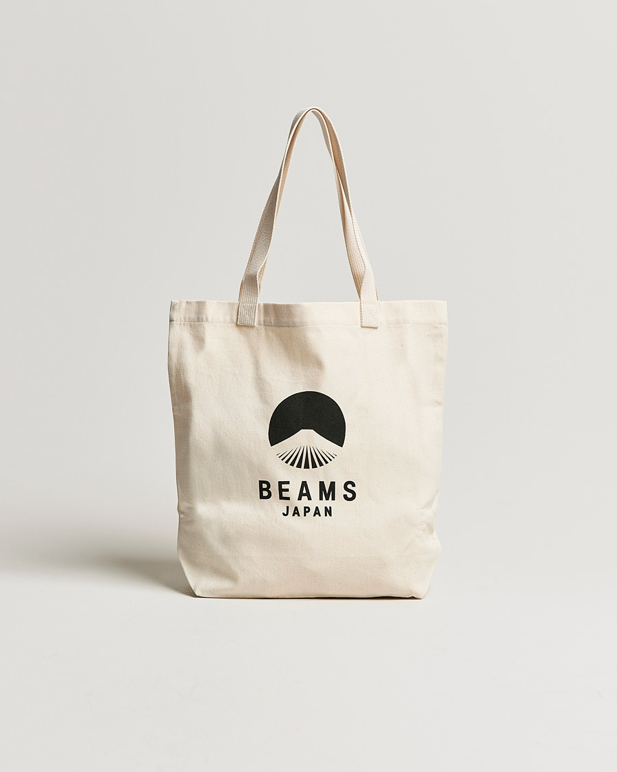 Herren | Beams Japan x Evergreen Works Tote Bag White/Black | Beams Japan | x Evergreen Works Tote Bag White/Black