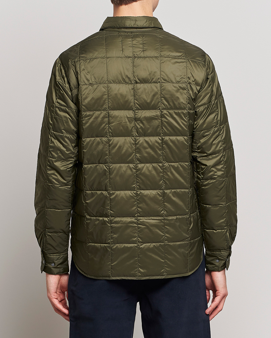 Herren | Hemden | TAION | Lightweight Down Shirt Dark Olive