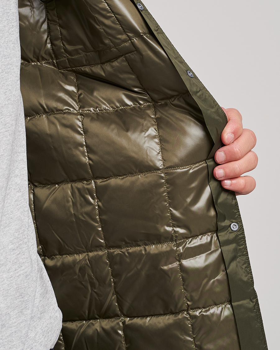 Herren | Hemden | TAION | Lightweight Down Shirt Dark Olive
