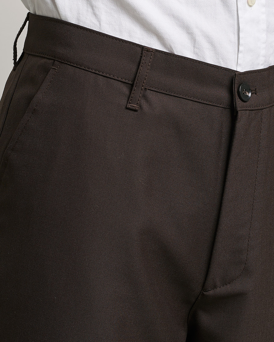 Herren | Hosen | Sunflower | Soft Wool Trousers Brown
