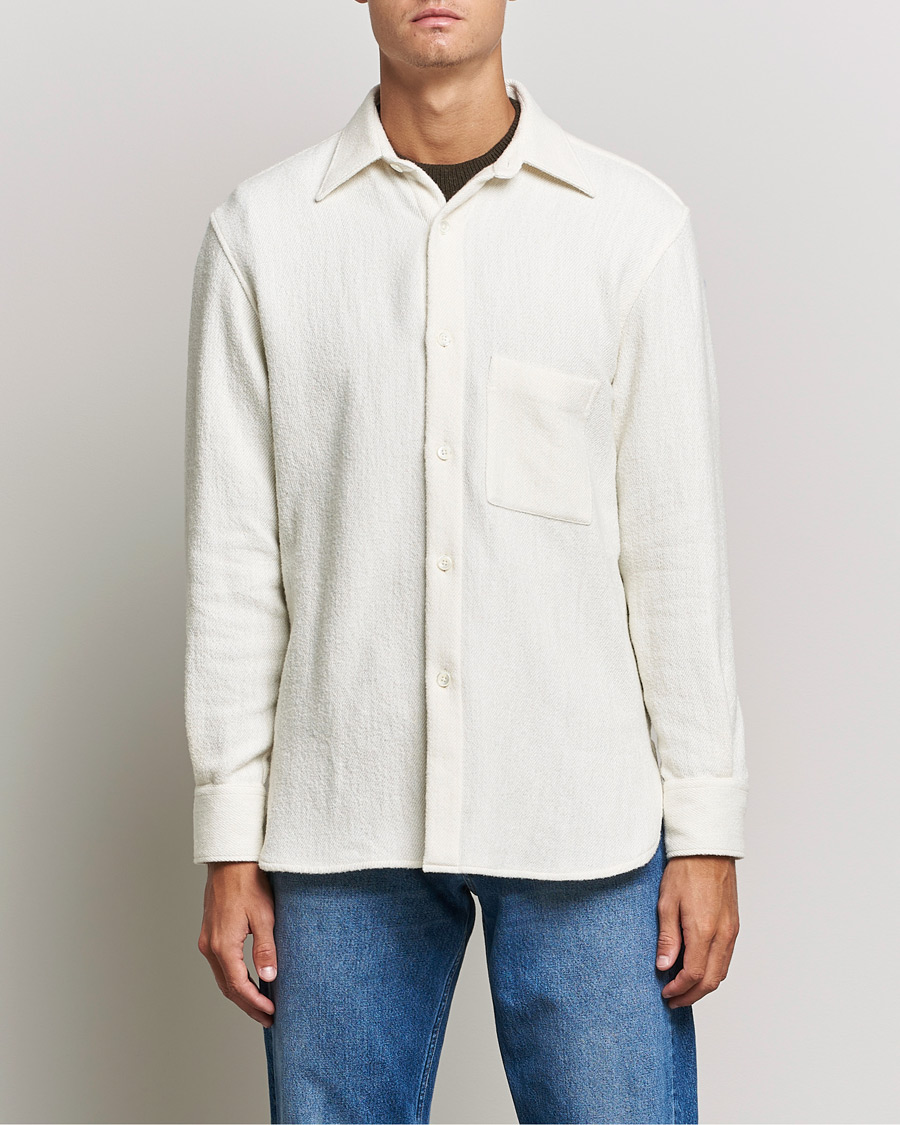 Herren | Hemden | Sunflower | Alan Boucle Overshirt Off White