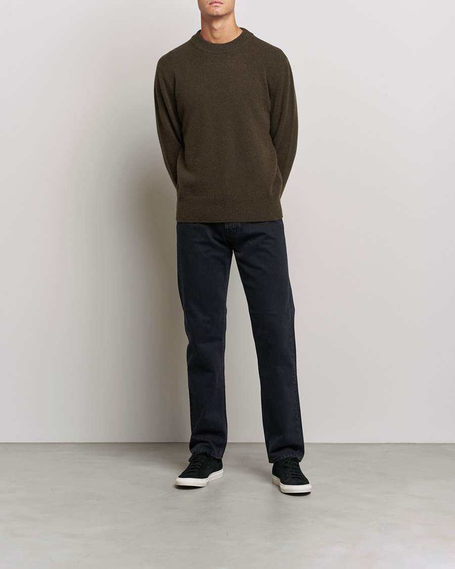Herren | Pullover | Sunflower | Moon Alpaca Sweater Dark Brown