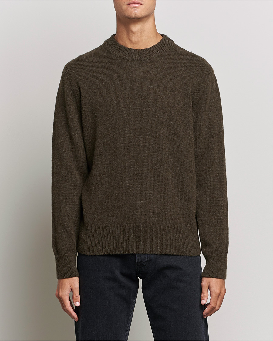 Herren | Pullover | Sunflower | Moon Alpaca Sweater Dark Brown