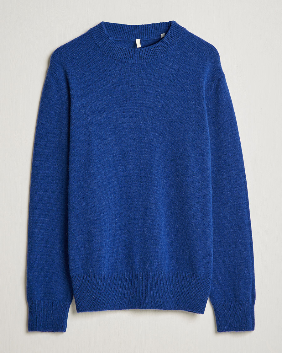 Herren | Pullover | Sunflower | Moon Alpaca Sweater Electric Blue