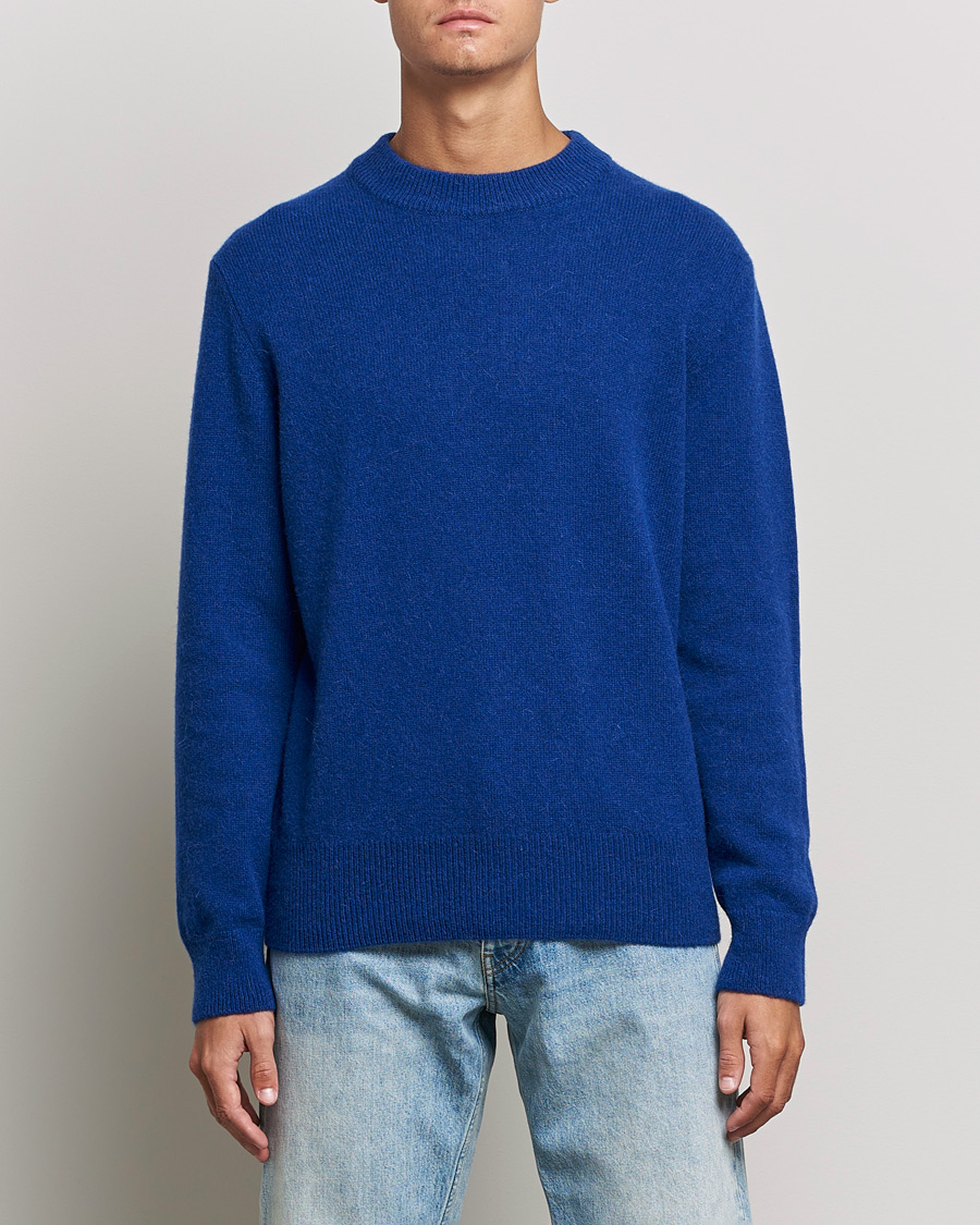 Herren | Pullover | Sunflower | Moon Alpaca Sweater Electric Blue