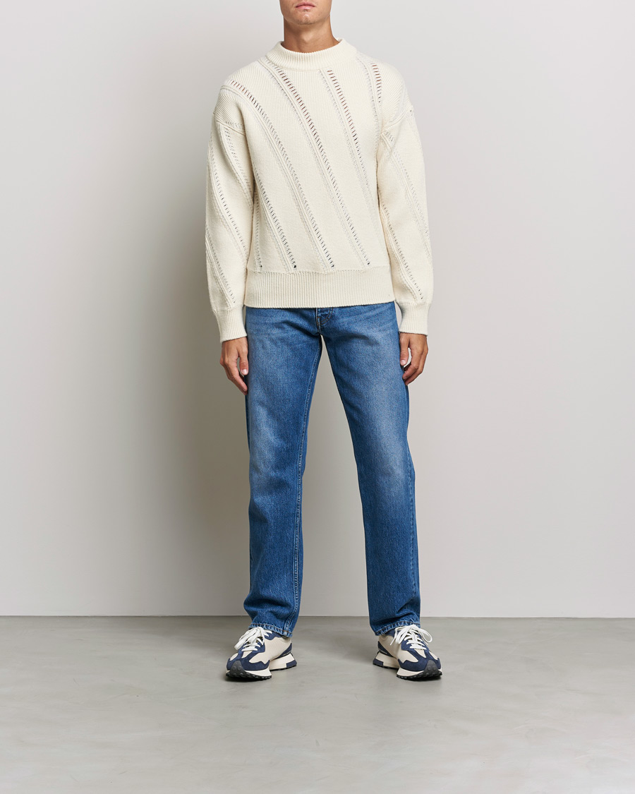 Herren | Pullover | Sunflower | Pietro Knitted Sweater Off White