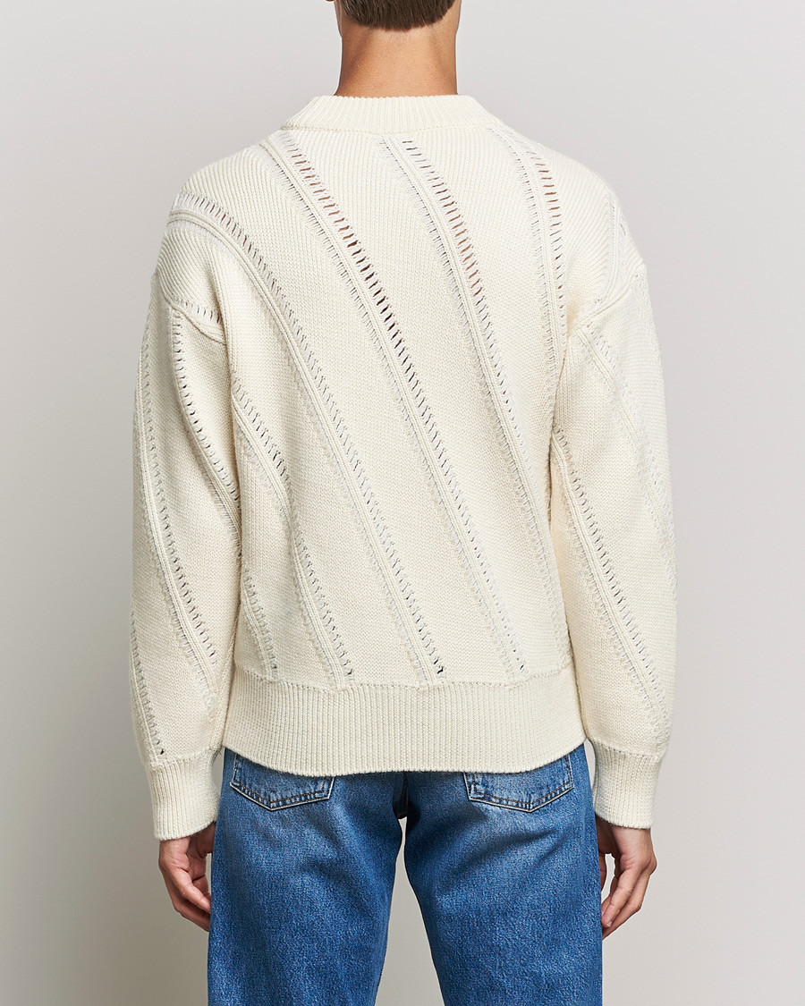 Herren | Pullover | Sunflower | Pietro Knitted Sweater Off White