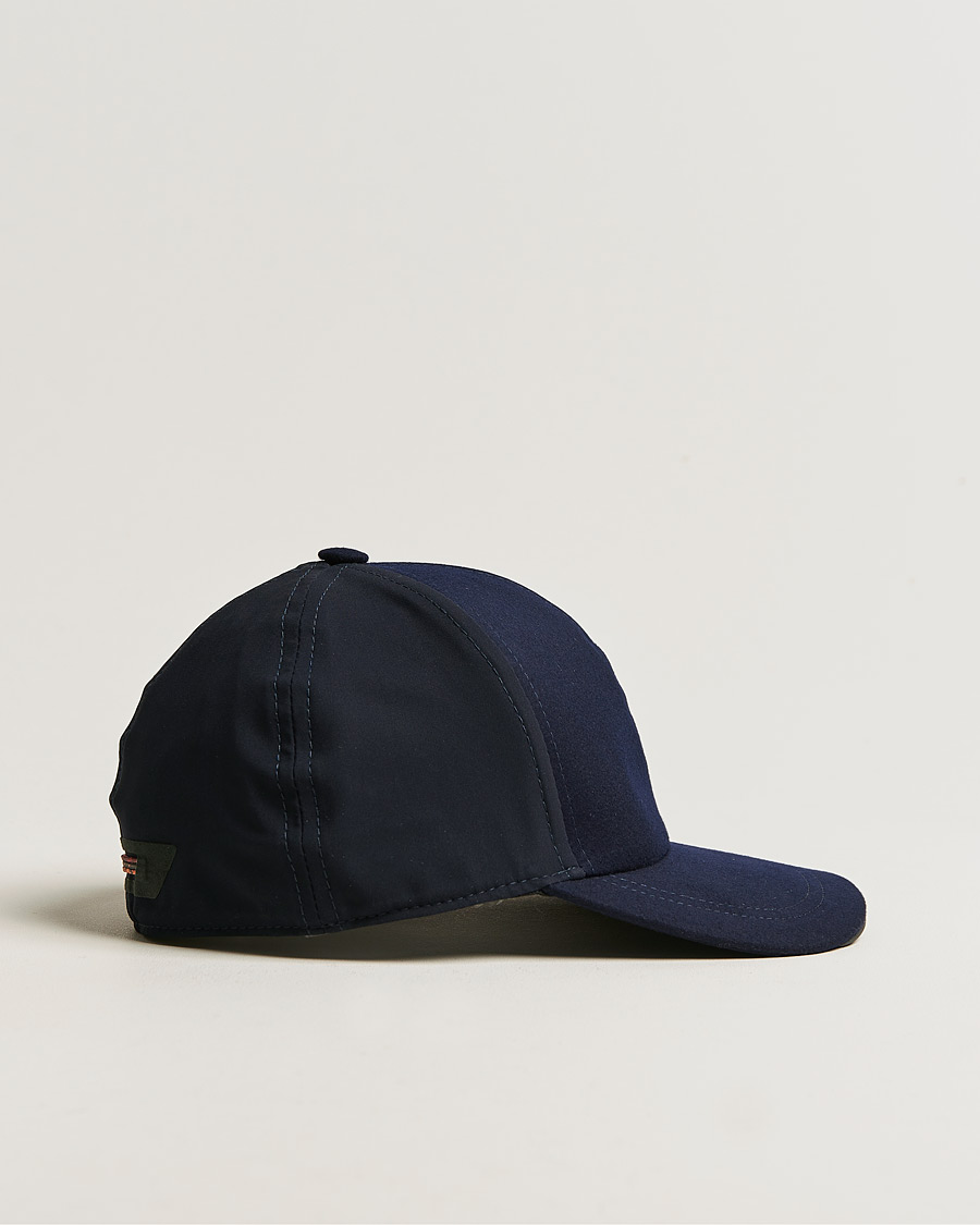 Herren | SEASE Wool/Cashmere Baseball Cap Navy | SEASE | Wool/Cashmere Baseball Cap Navy