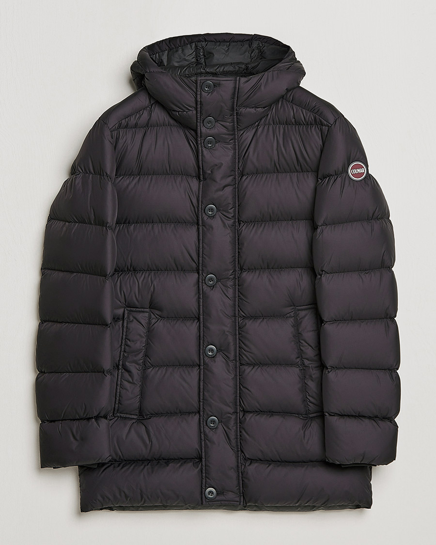 Herren | Jacken | Colmar | Concrete Mid Down Parka Black