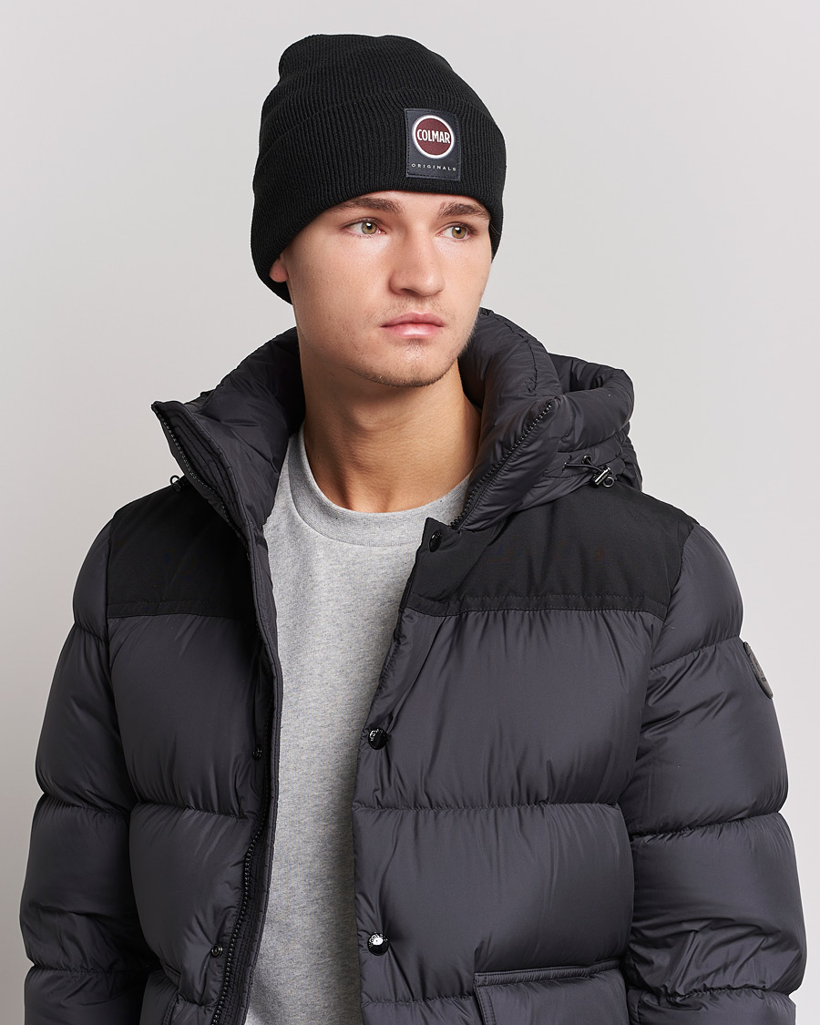 Herren | Colmar Cotton Beanie Black | Colmar | Cotton Beanie Black