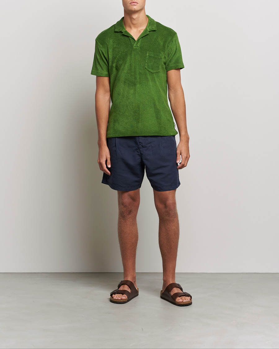 Herren | Poloshirts | Orlebar Brown | Terry Polo Conifer