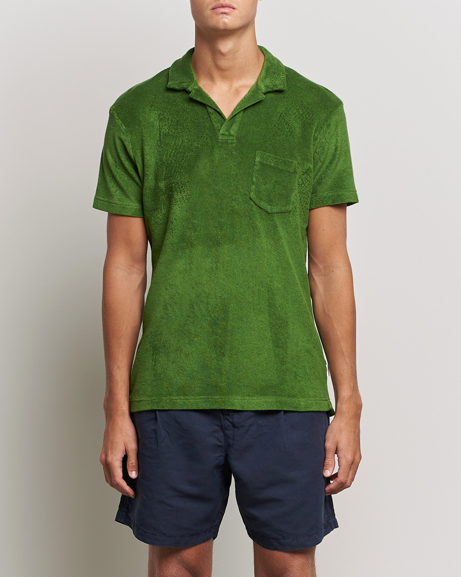 Herren | Poloshirts | Orlebar Brown | Terry Polo Conifer