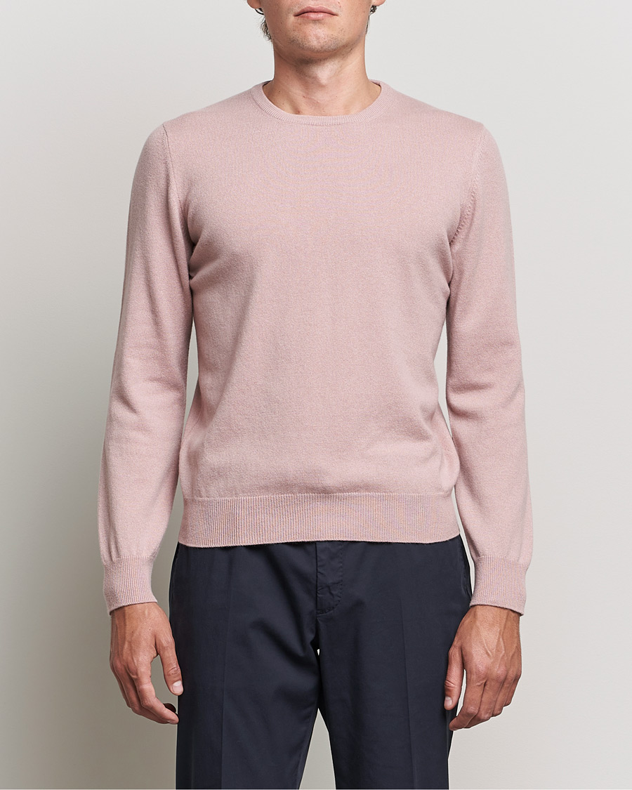 Herren | Pullover | Gran Sasso | Wool/Cashmere Crew Neck Soft Pink