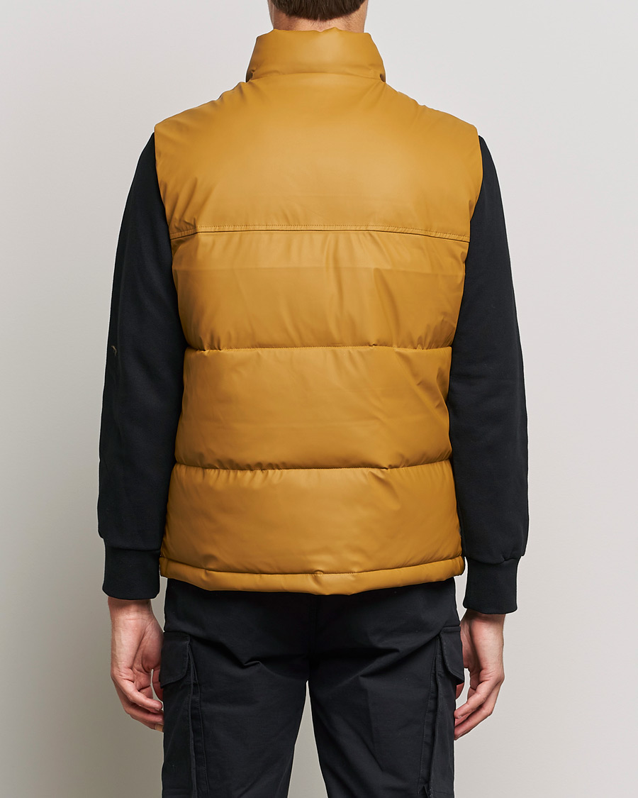 Herren | Jacken | Lyle & Scott | Rubberised Wadded Gilet Vest Anniversary Gold