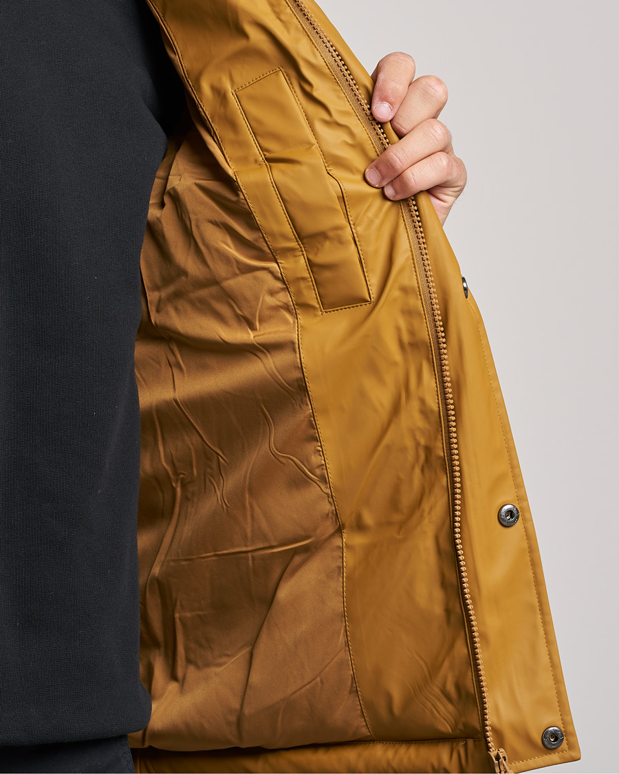 Herren | Jacken | Lyle & Scott | Rubberised Wadded Gilet Vest Anniversary Gold