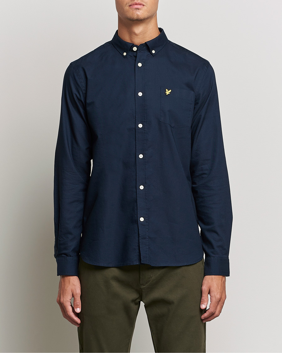 Herren | Hemden | Lyle & Scott | Lightweight Oxford Shirt Navy