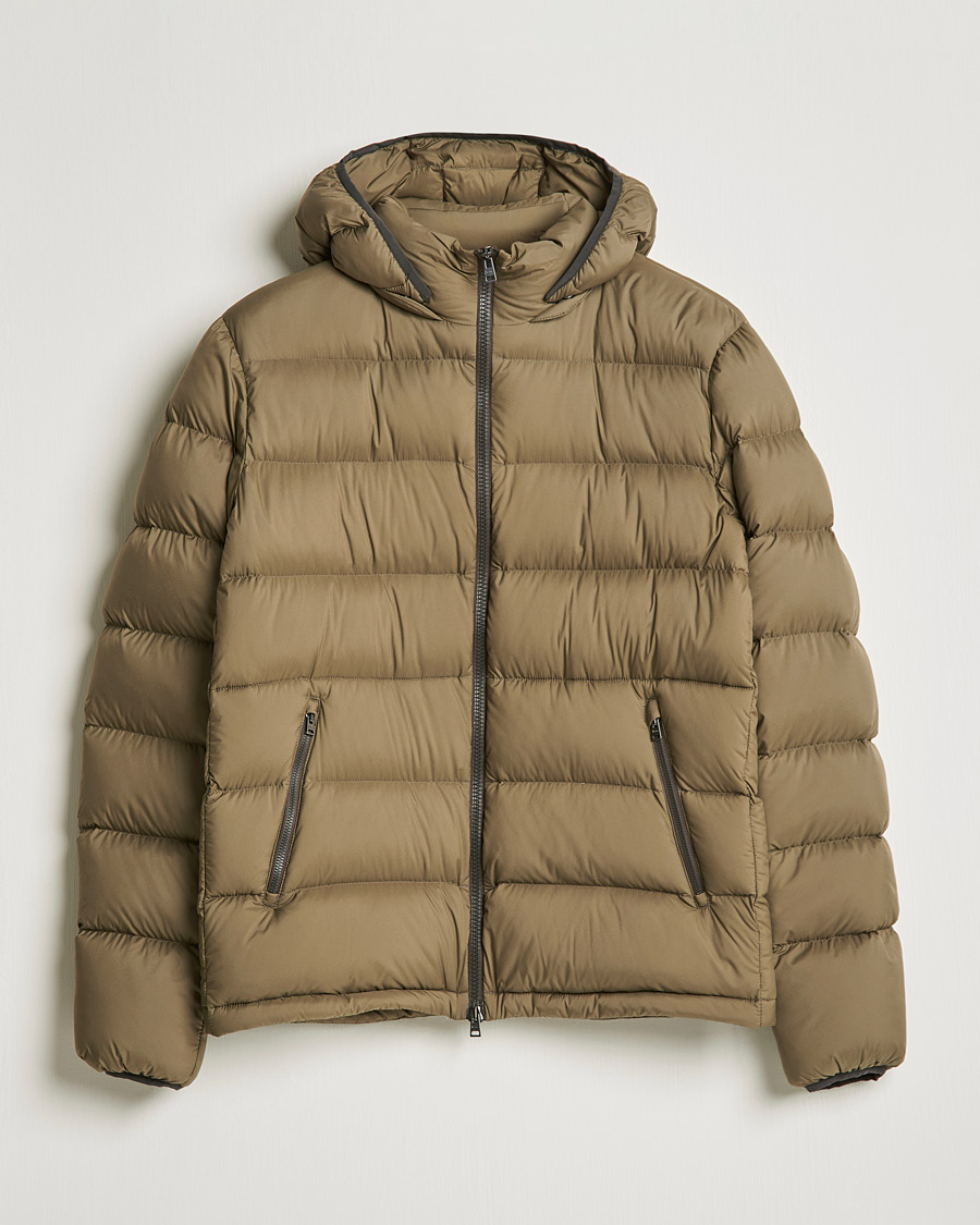 Herren | Jacken | Herno | Matt Nylon Down Jacket Military Green